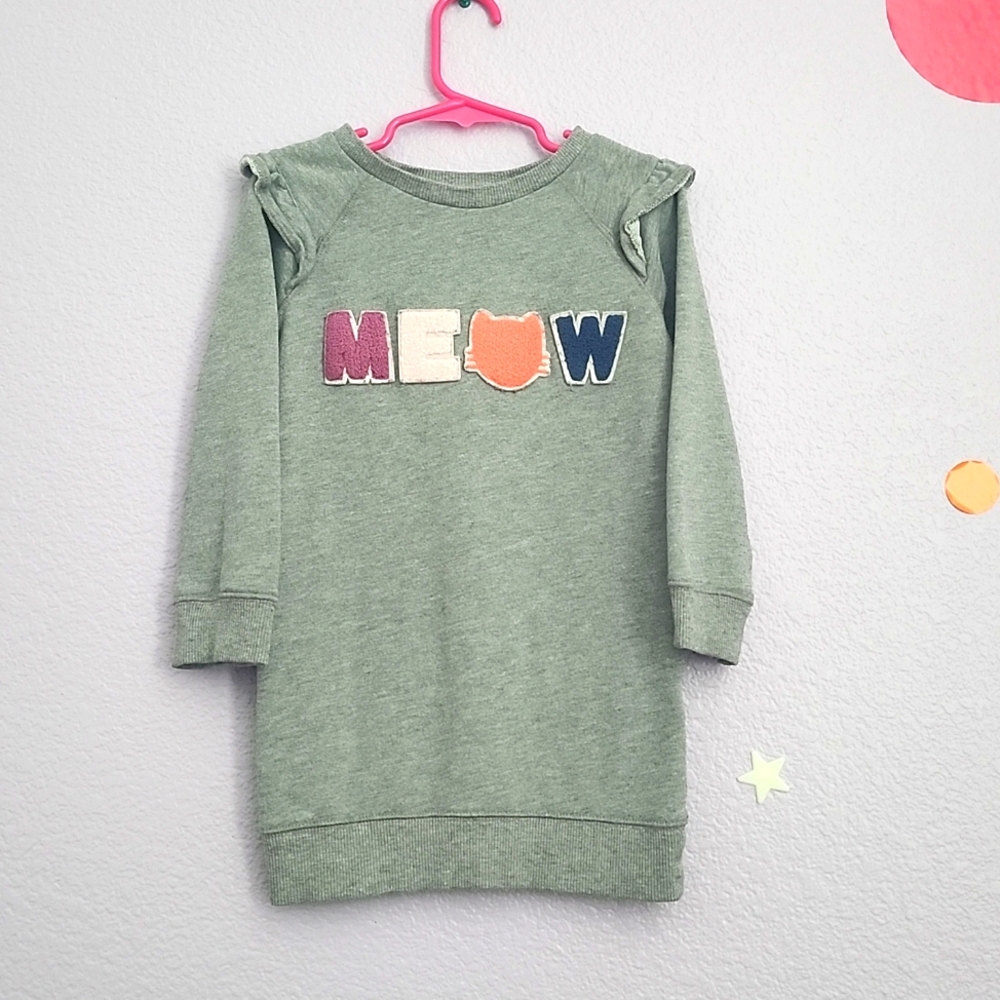 Long sleeve sweatshirt dress size 4t